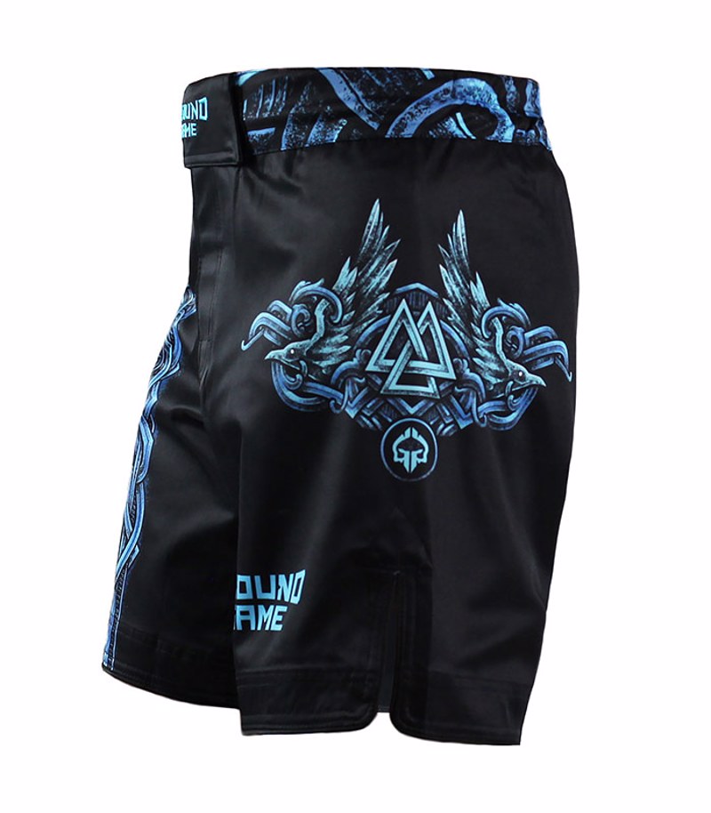 GROUNDGAME vikings MMA FIGHTSHORTS - BLACK